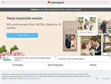 Tablet Screenshot of optimalprint.pl