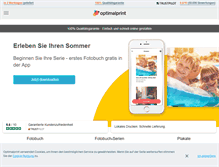 Tablet Screenshot of optimalprint.de