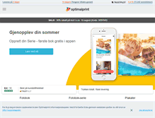 Tablet Screenshot of optimalprint.no
