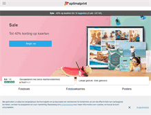 Tablet Screenshot of optimalprint.nl