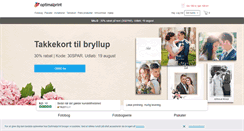 Desktop Screenshot of optimalprint.dk