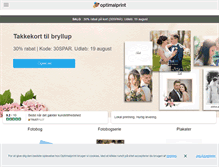Tablet Screenshot of optimalprint.dk